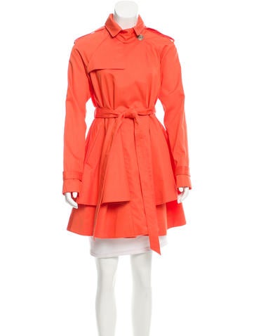 Tibi A-Line Trench Coat