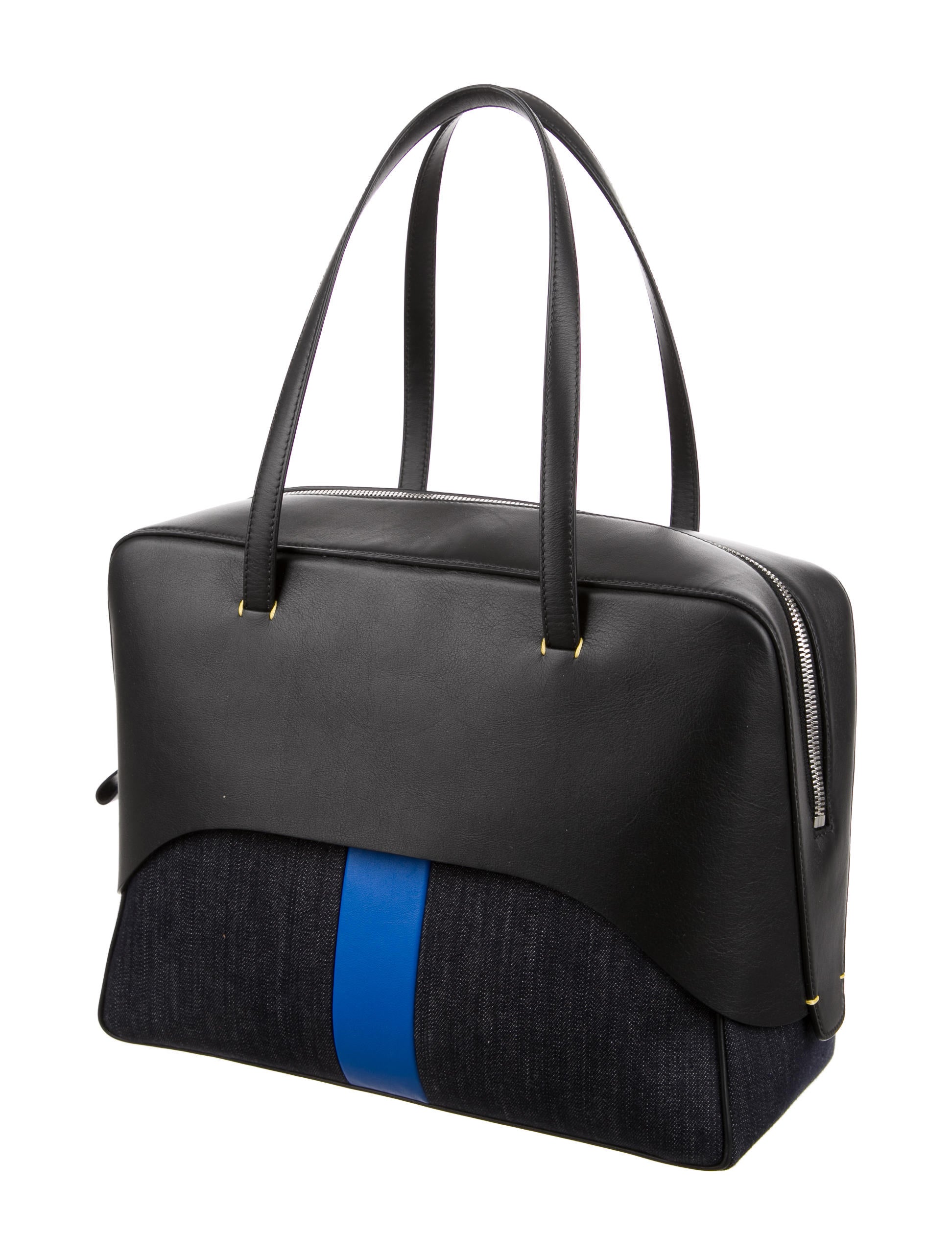 Tibi Leather Papa Bag Handbags WTI34045 The RealReal