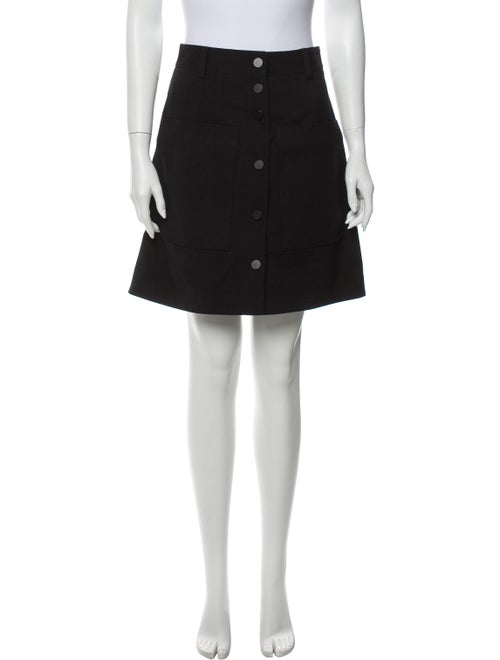 Tibi Mini Skirt Black