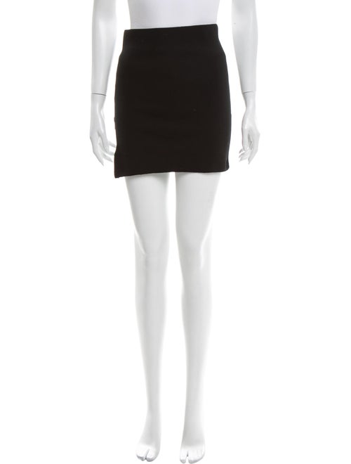 Tibi Wool Mini Skirt Wool