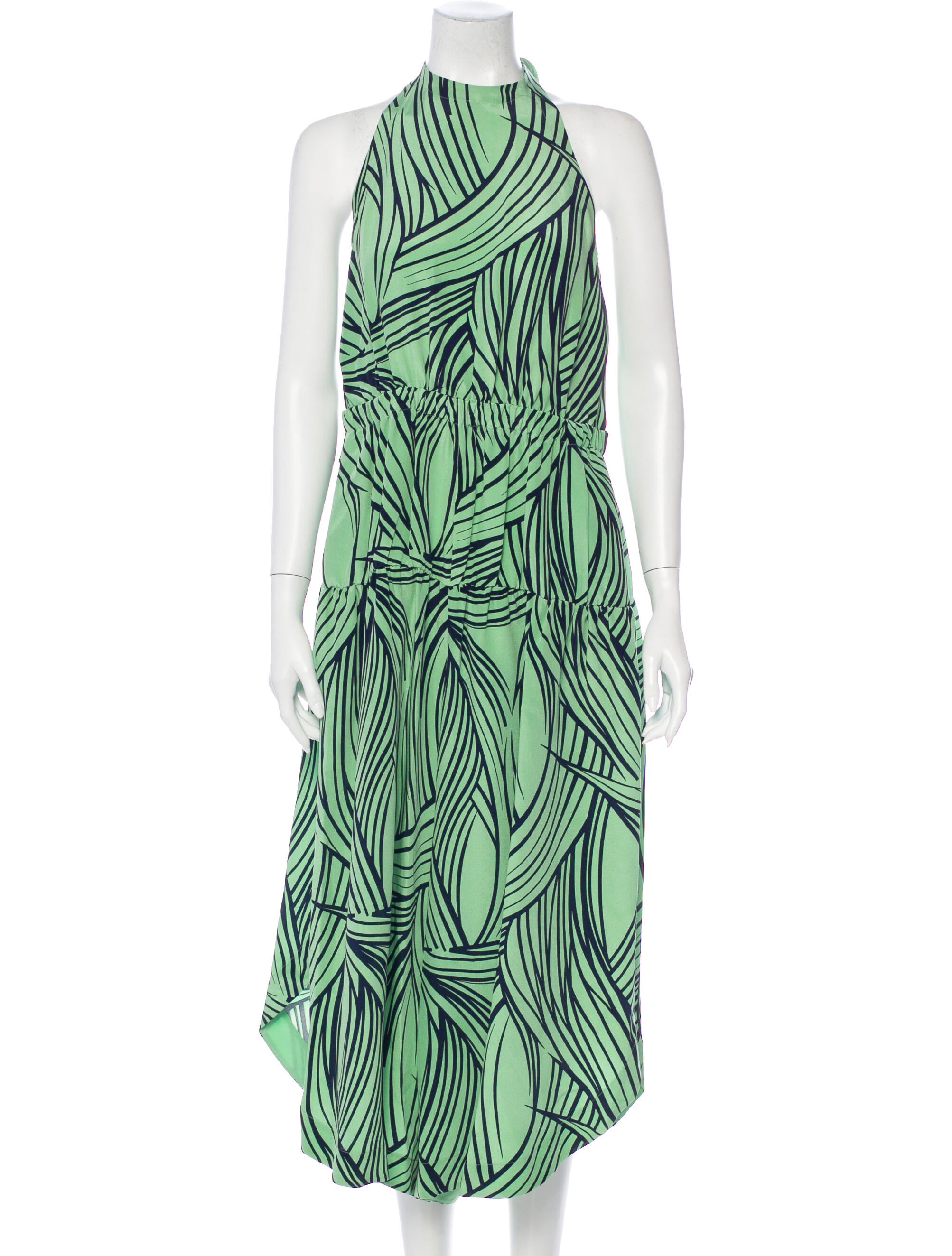 tibi green jumpsuit