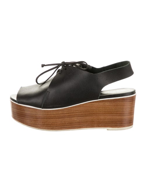 Tibi Slingback Sandals Black