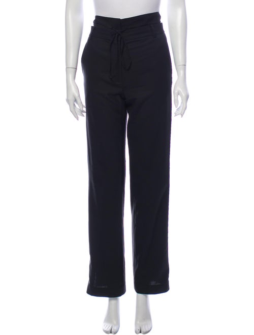 Tibi Wide Leg Pants Black
