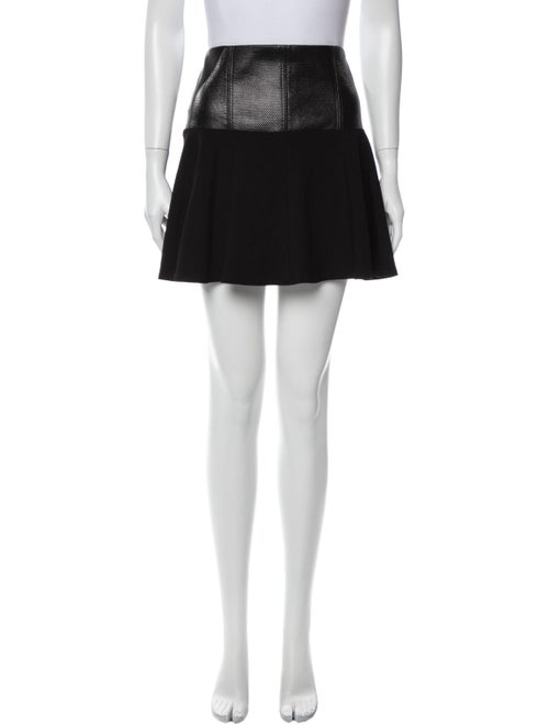 Tibi Mini Skirt Black
