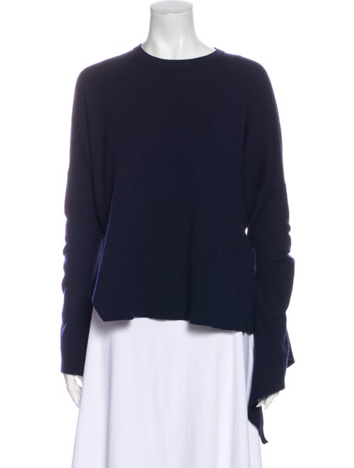 Tibi Merino Wool Crew Neck Sweater Wool