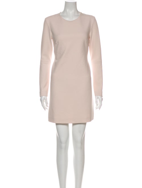 Tibi Crew Neck Mini Dress