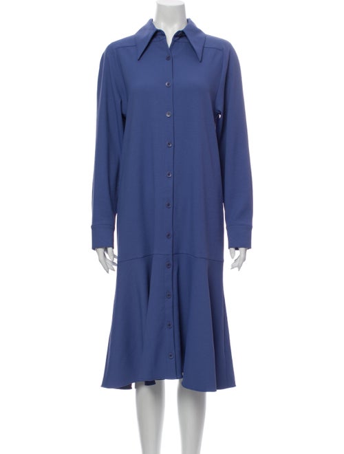 Tibi Midi Length Dress Purple