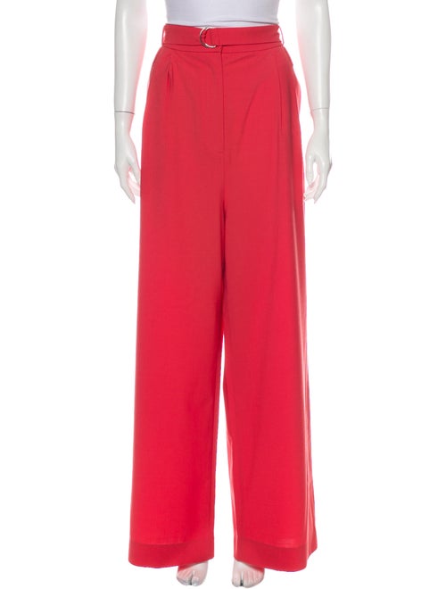 Tibi Wide Leg Pants Pink