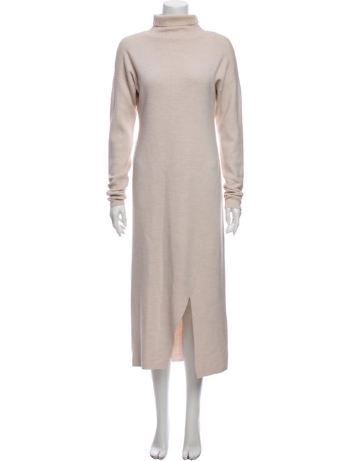 Tibi Merino Wool Long Dress Wool