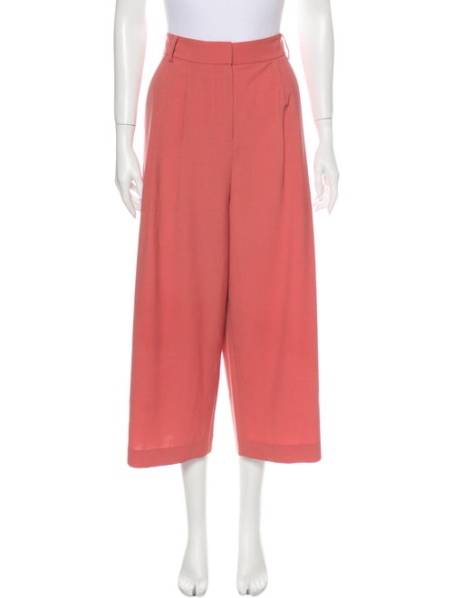 Tibi Wide Leg Pants Pink