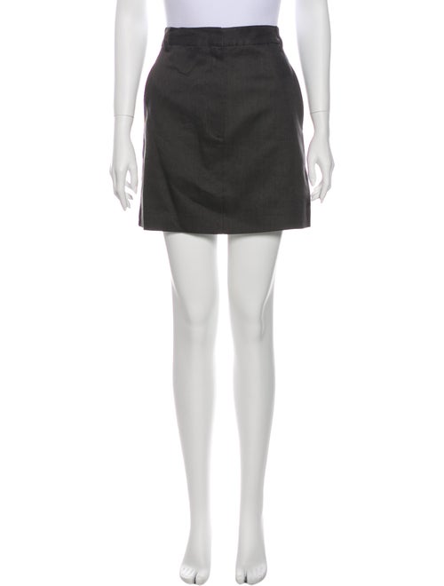 Tibi Mini Skirt Grey