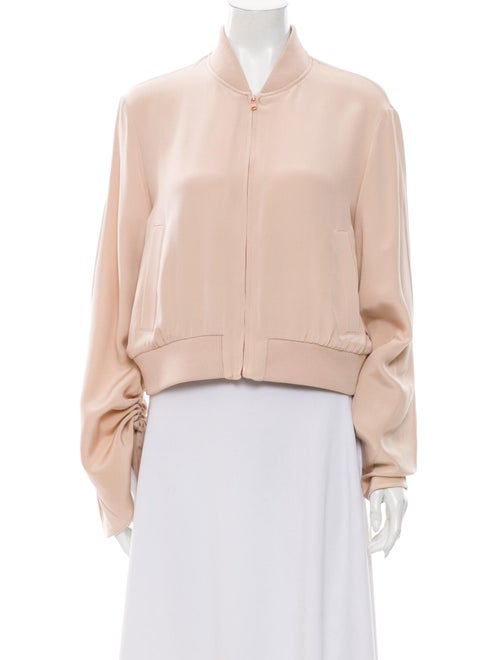 Tibi Silk Bomber Jacket