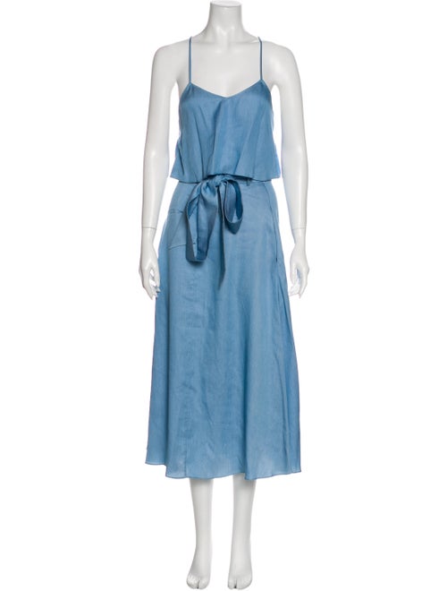 Tibi Skirt Set Blue