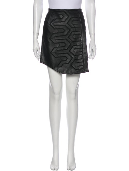 Tibi Mini Skirt Black
