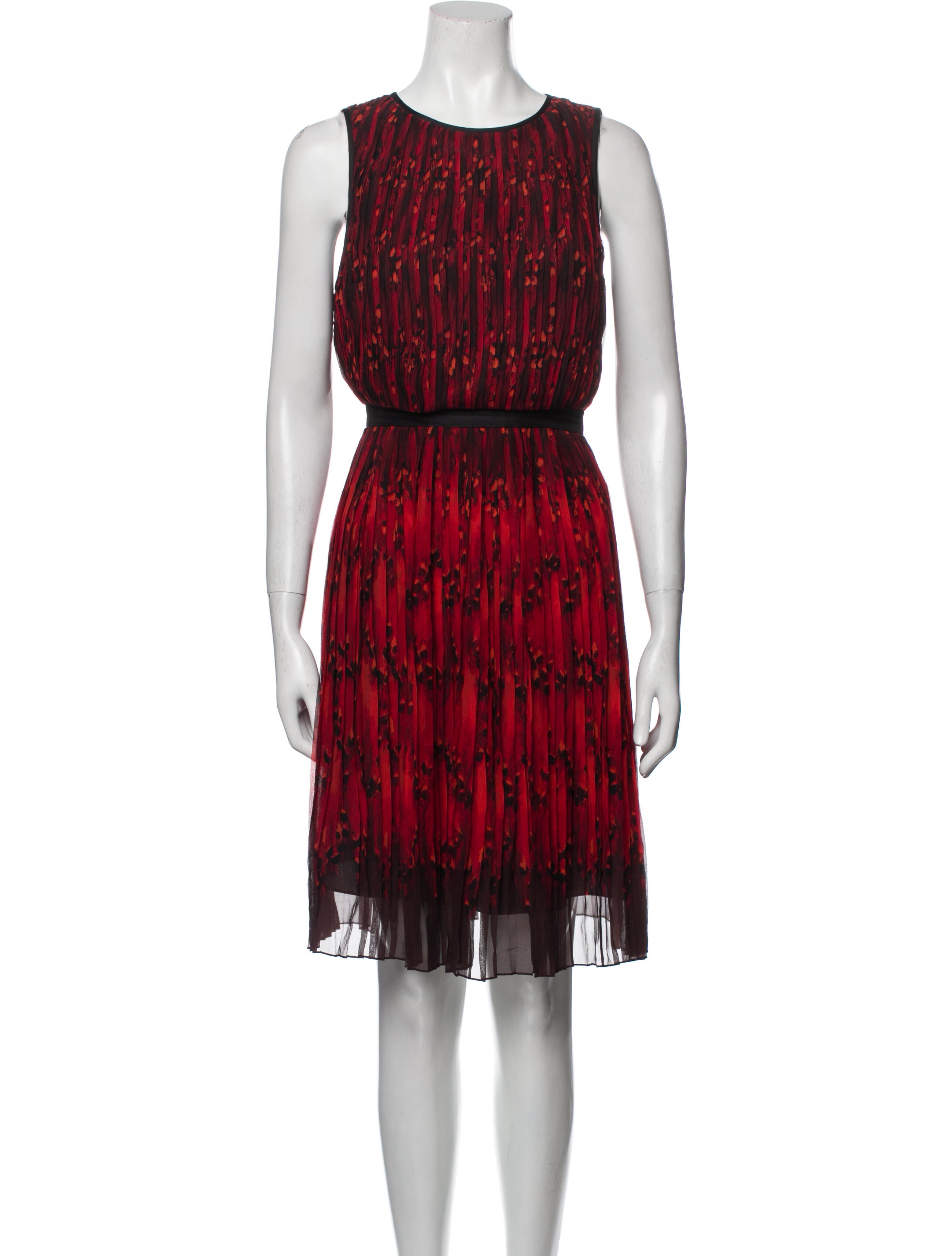 Tibi Silk Knee-Length Dress