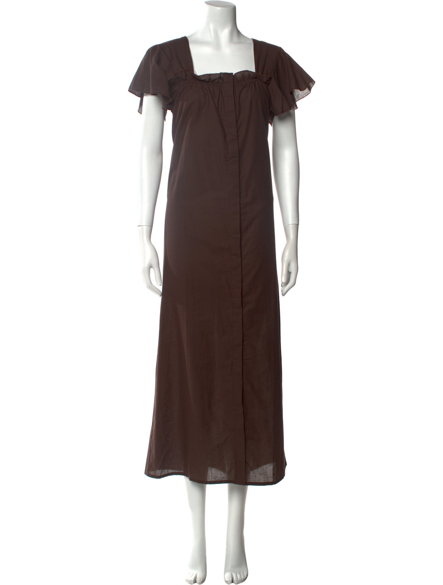 Tiera 1996 Square Neckline Long Dress