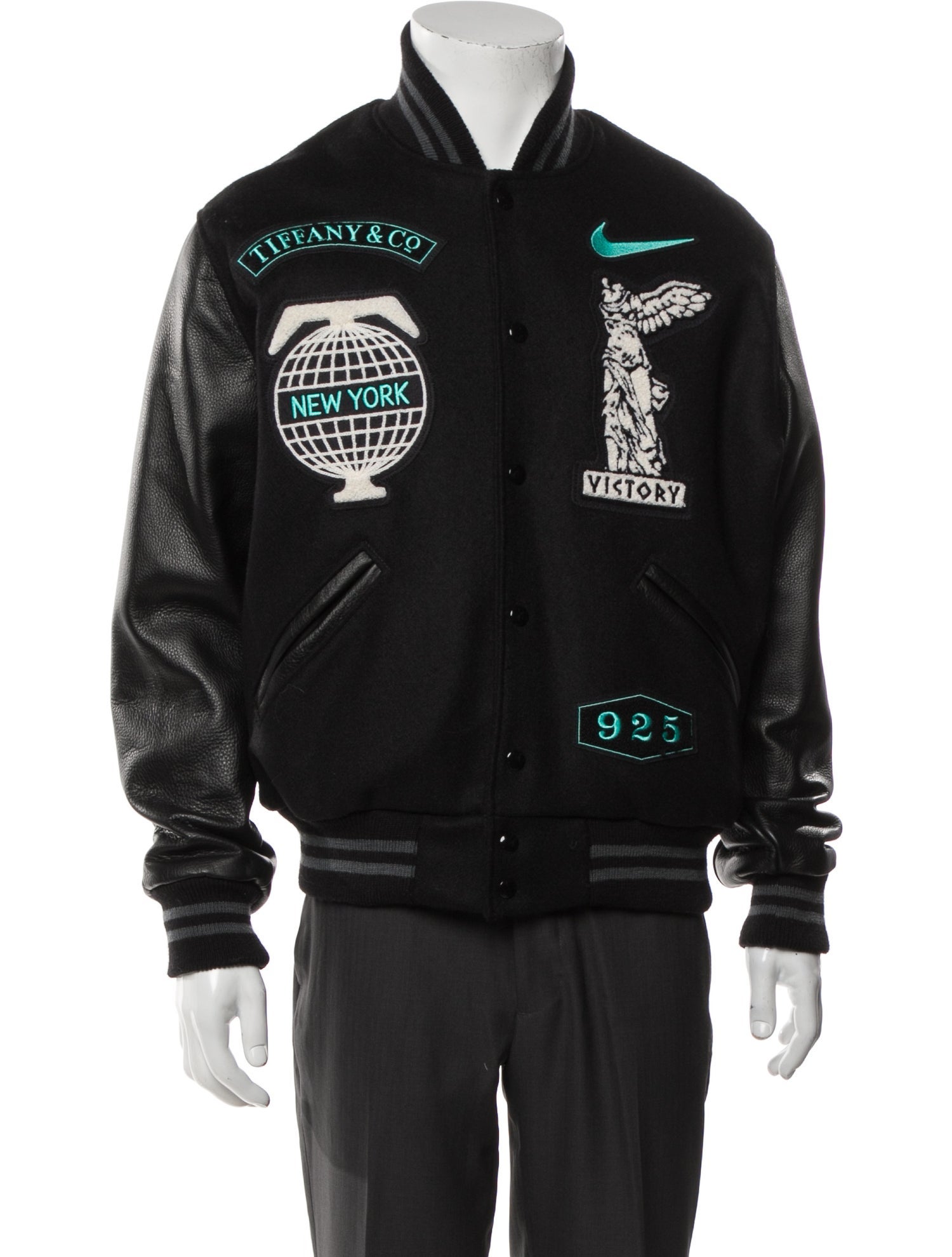 Tiffany & Co. x Nike Friends & Family Varsity Virgin Wool Varsity Jacket