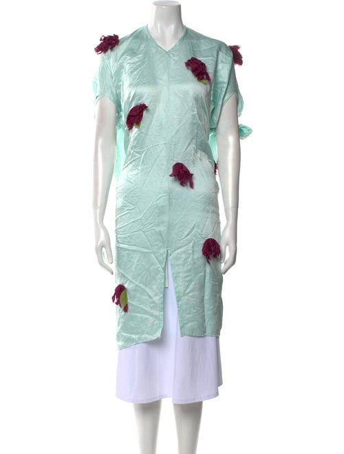 Tigra Tigra Silk Floral Print Tunic