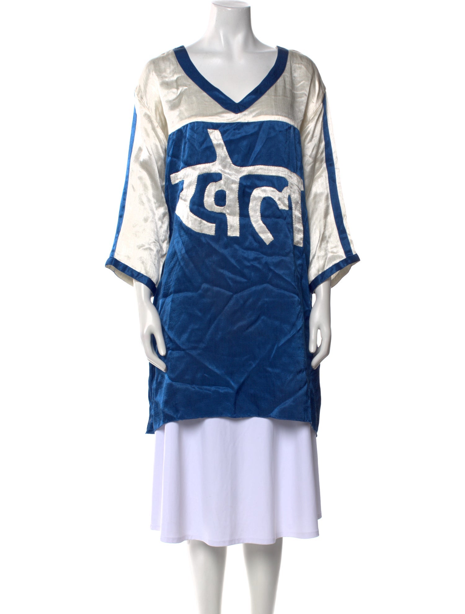 Tigra Tigra Silk Graphic Print Tunic