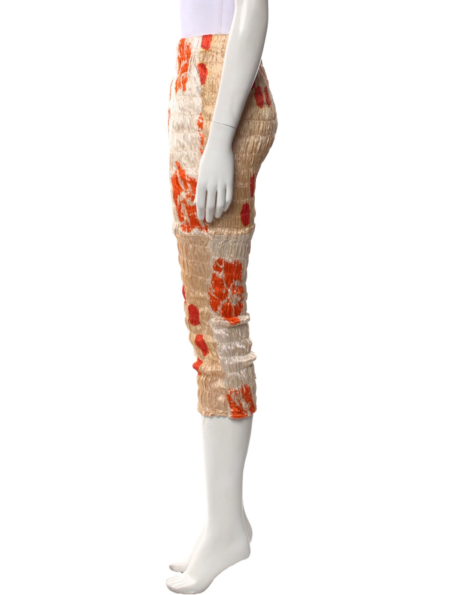 Tigra Tigra Silk Skinny Leg Pants