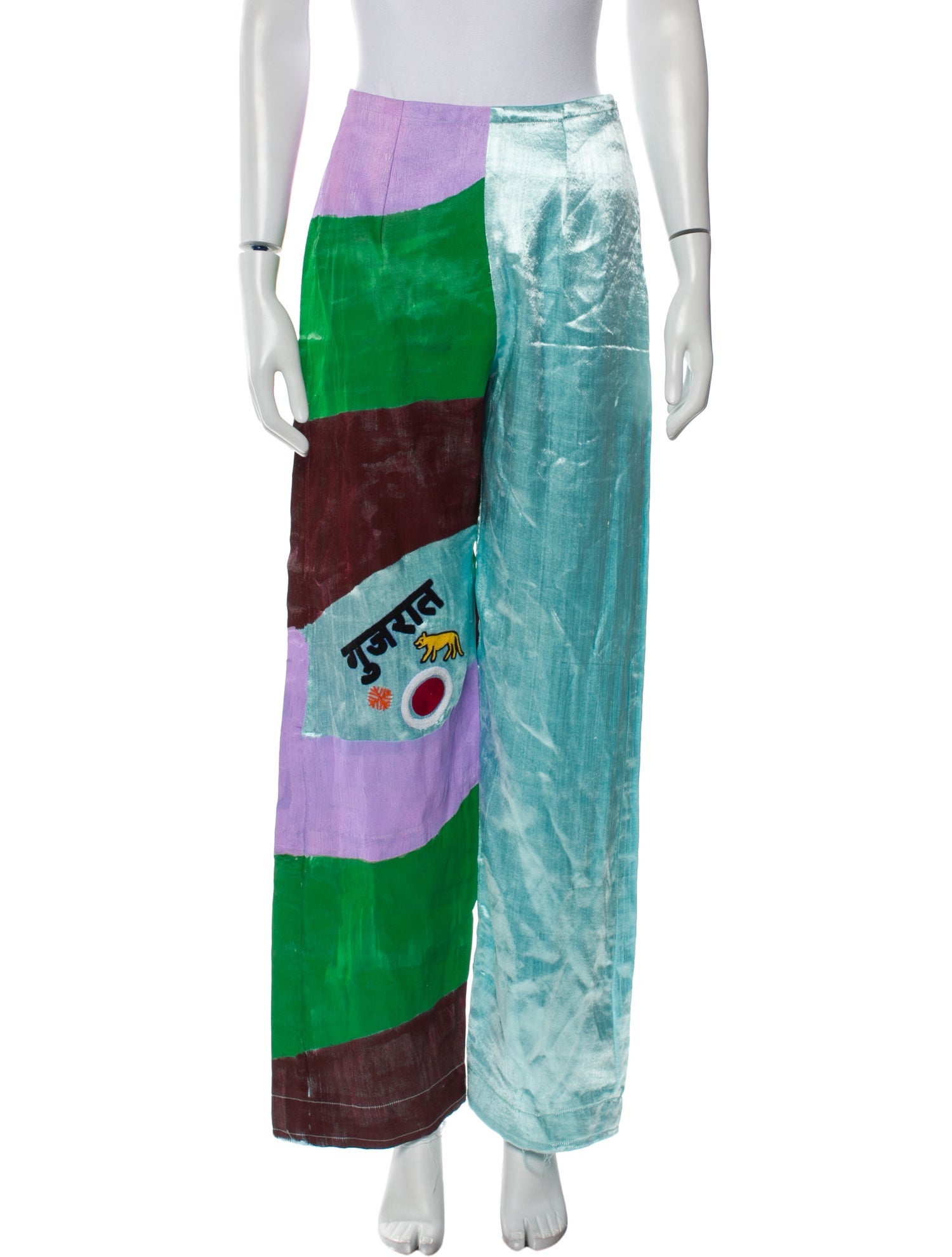 Tigra Tigra Silk Wide Leg Pants