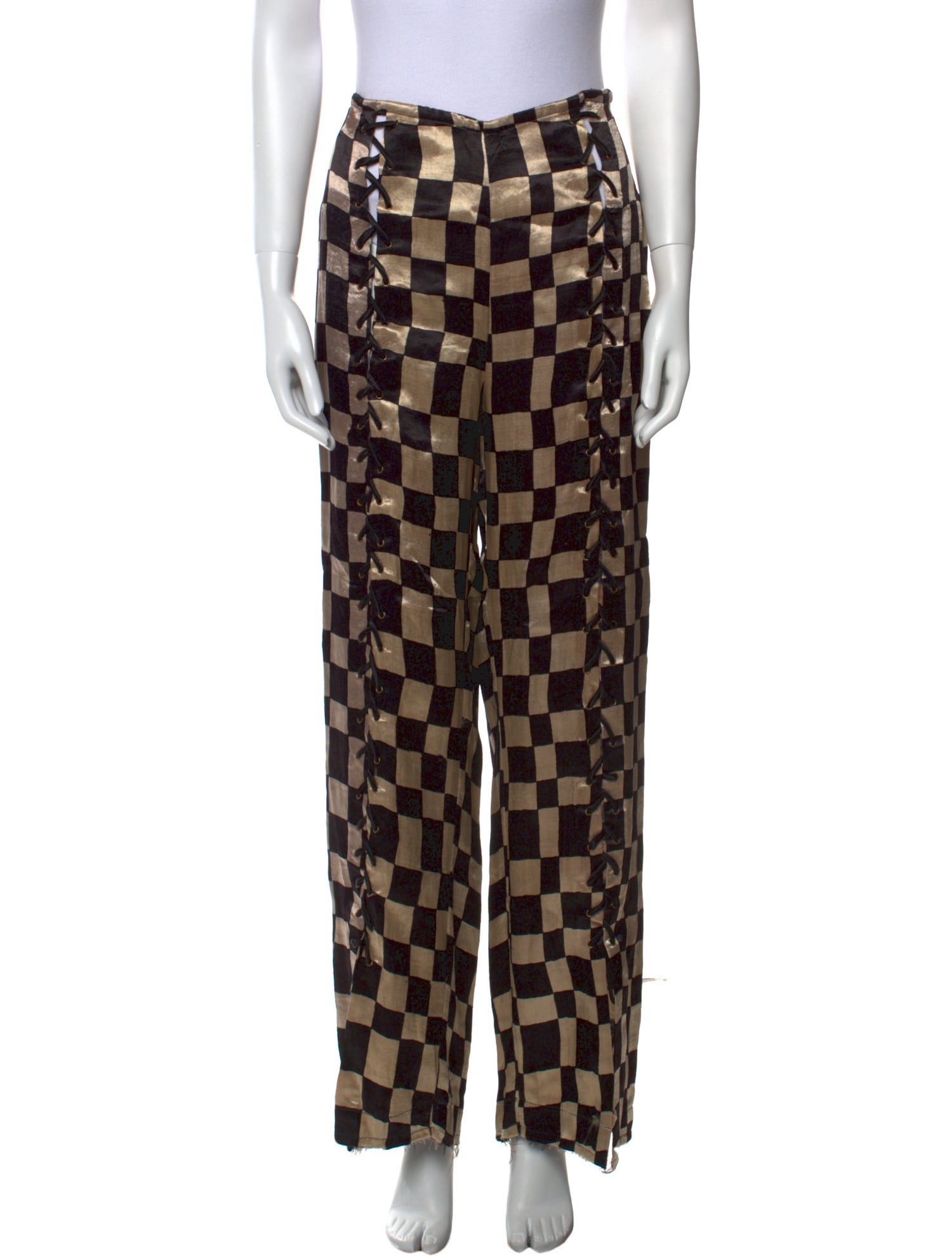 Tigra Tigra Silk Wide Leg Pants