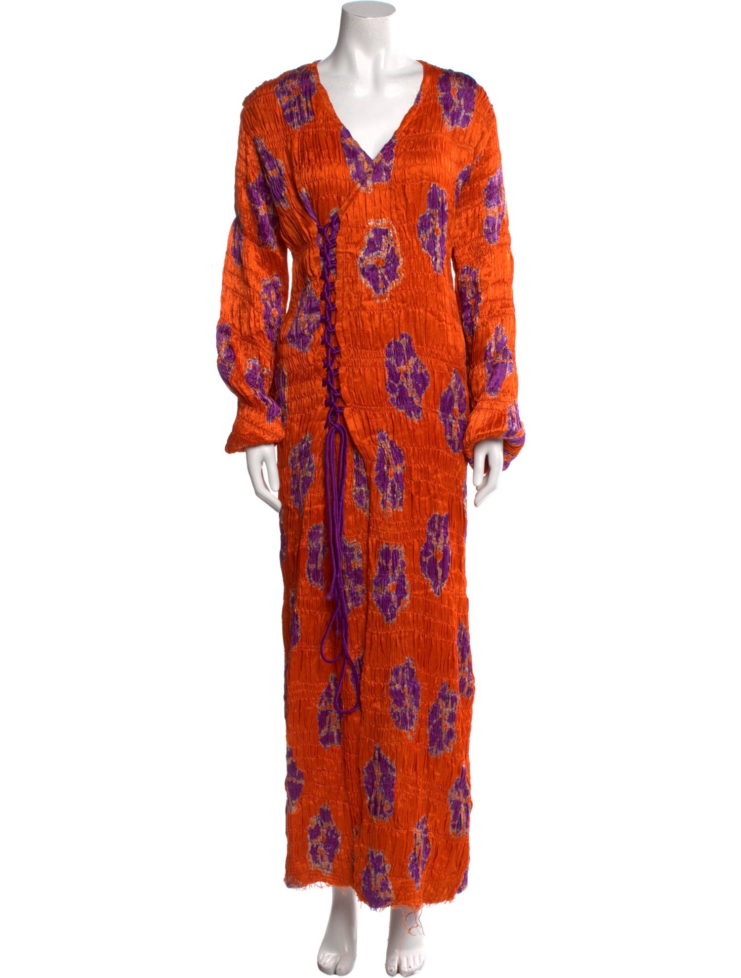 Tigra Tigra Silk Long Dress