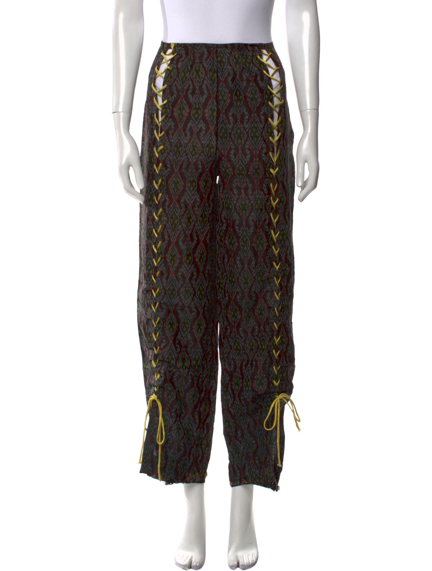 Tigra Tigra Silk Wide Leg Pants