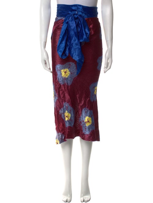 Tigra Tigra Silk Long Skirt