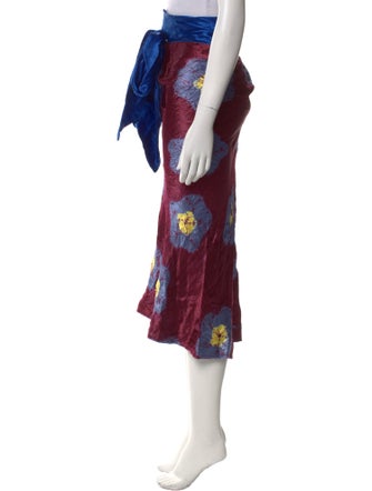 Tigra Tigra Silk Long Skirt