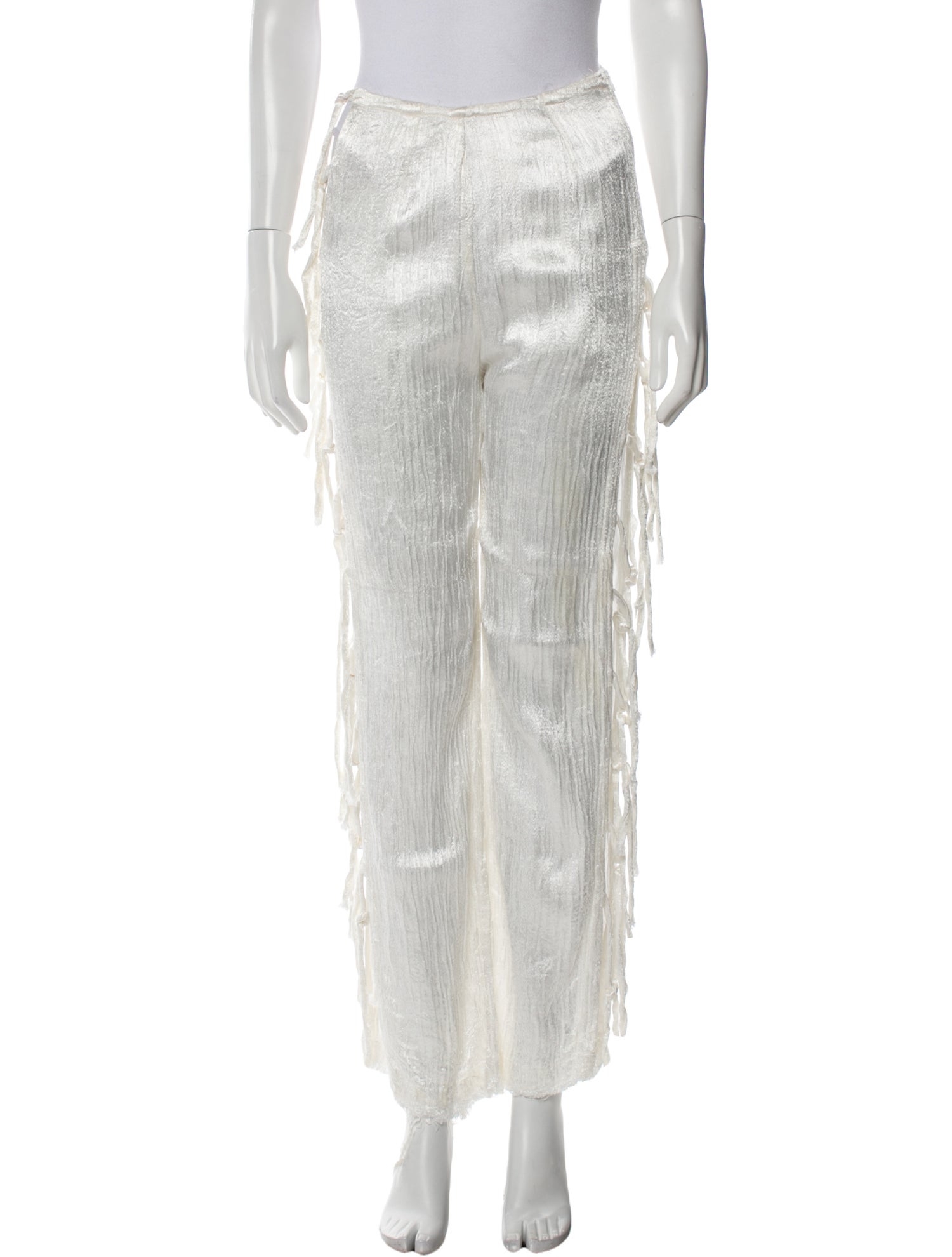 Tigra Tigra Silk Straight Leg Pants