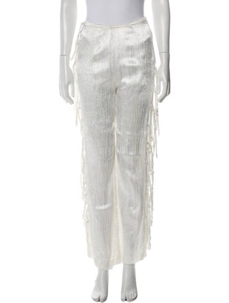 Tigra Tigra Silk Straight Leg Pants