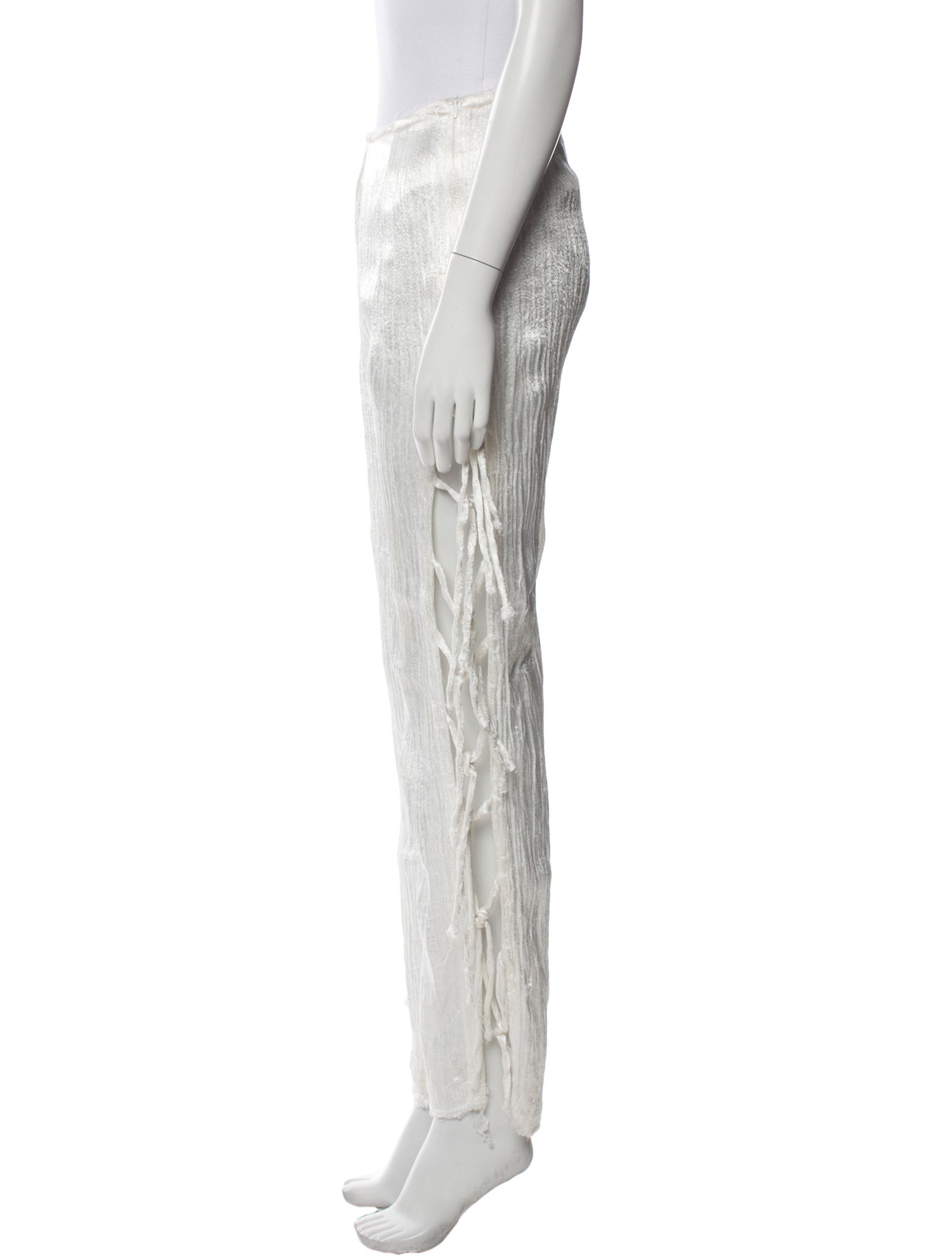 Tigra Tigra Silk Straight Leg Pants