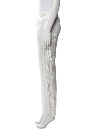 Tigra Tigra Silk Straight Leg Pants