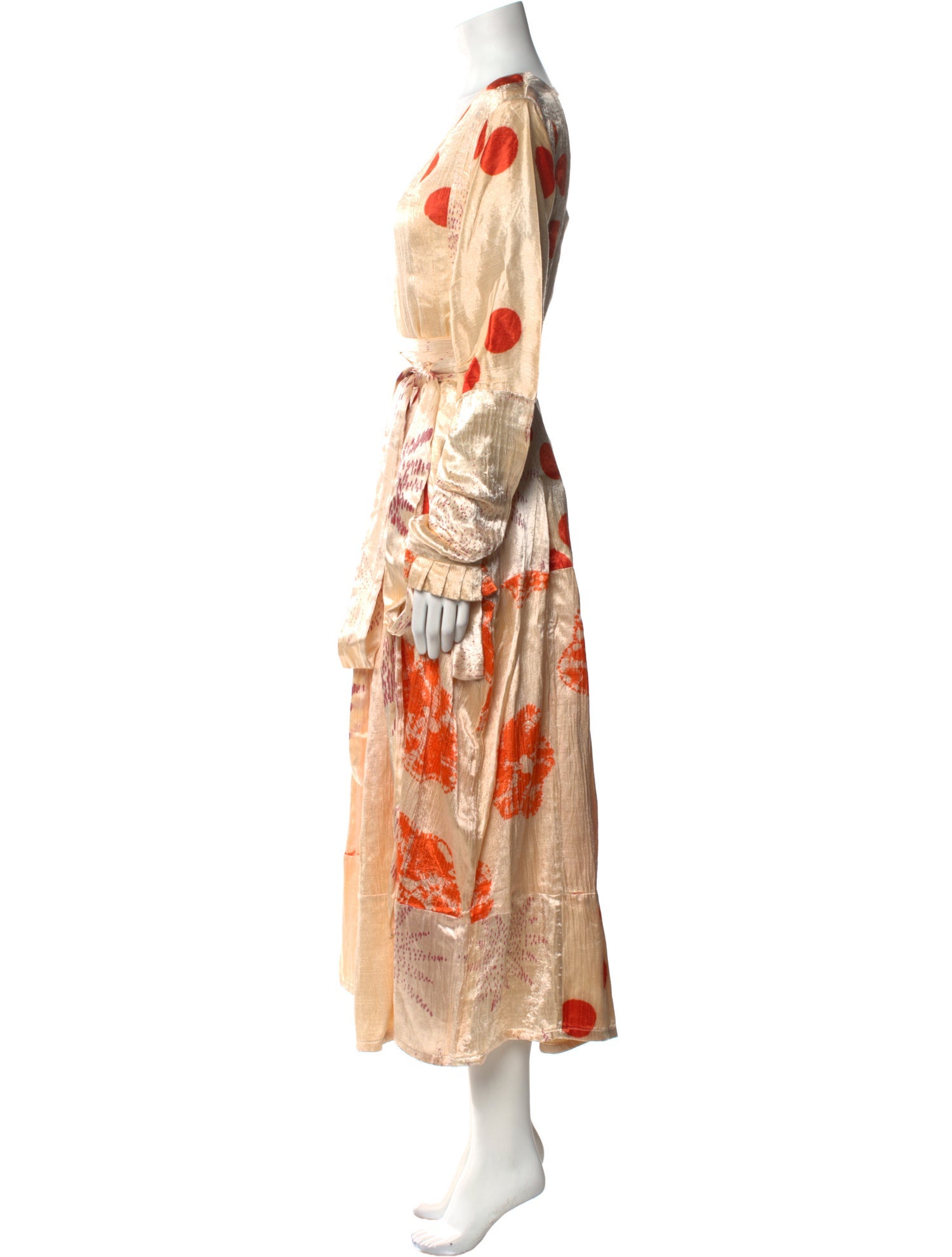 Tigra Tigra Silk Long Dress