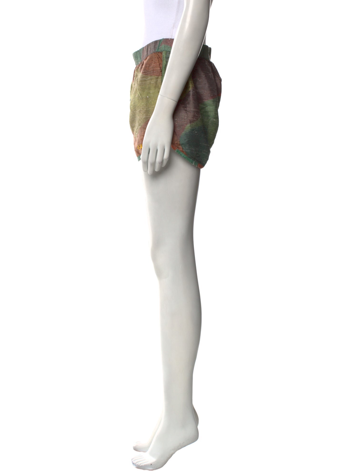 Tigra Tigra Silk Mini Shorts