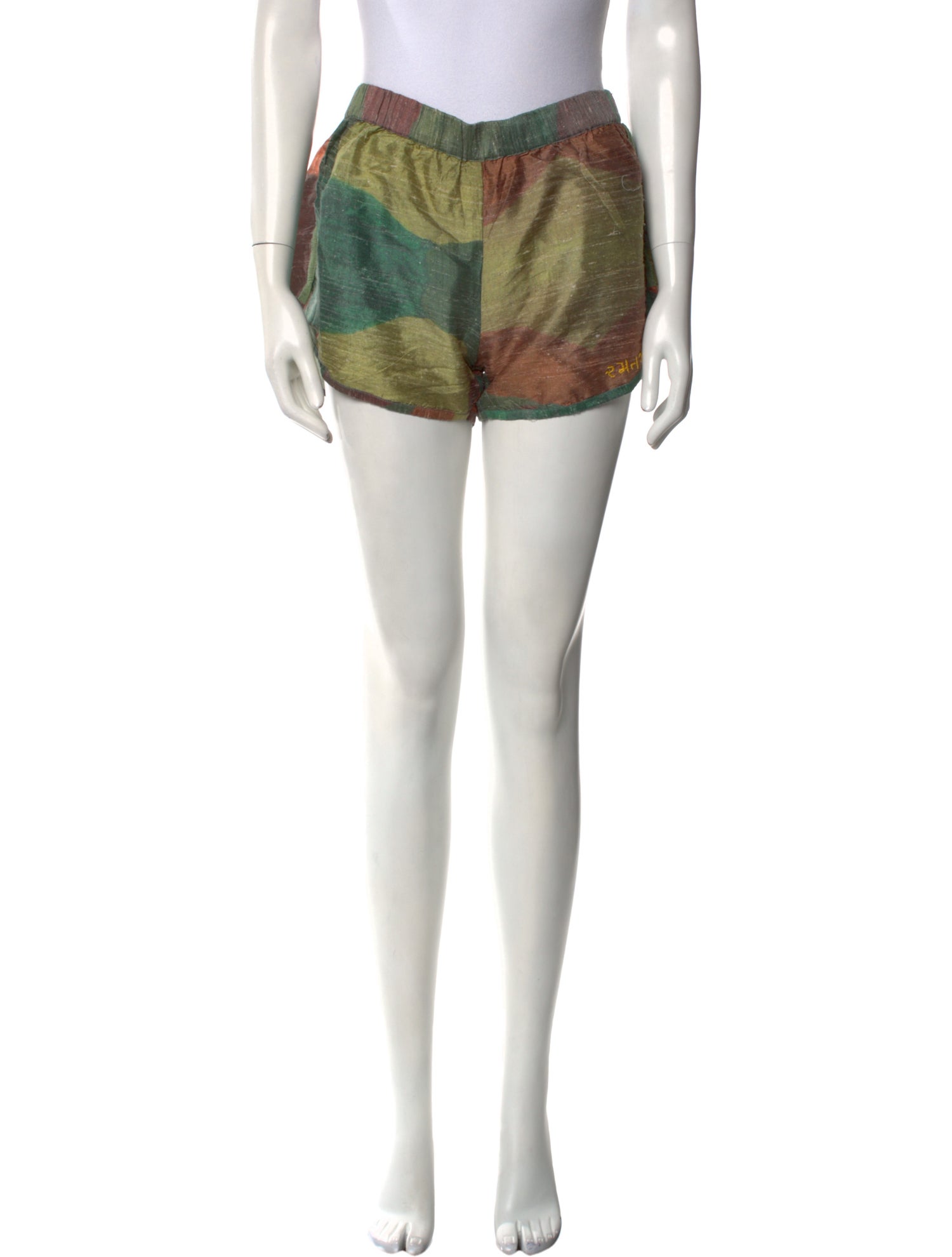 Tigra Tigra Silk Mini Shorts