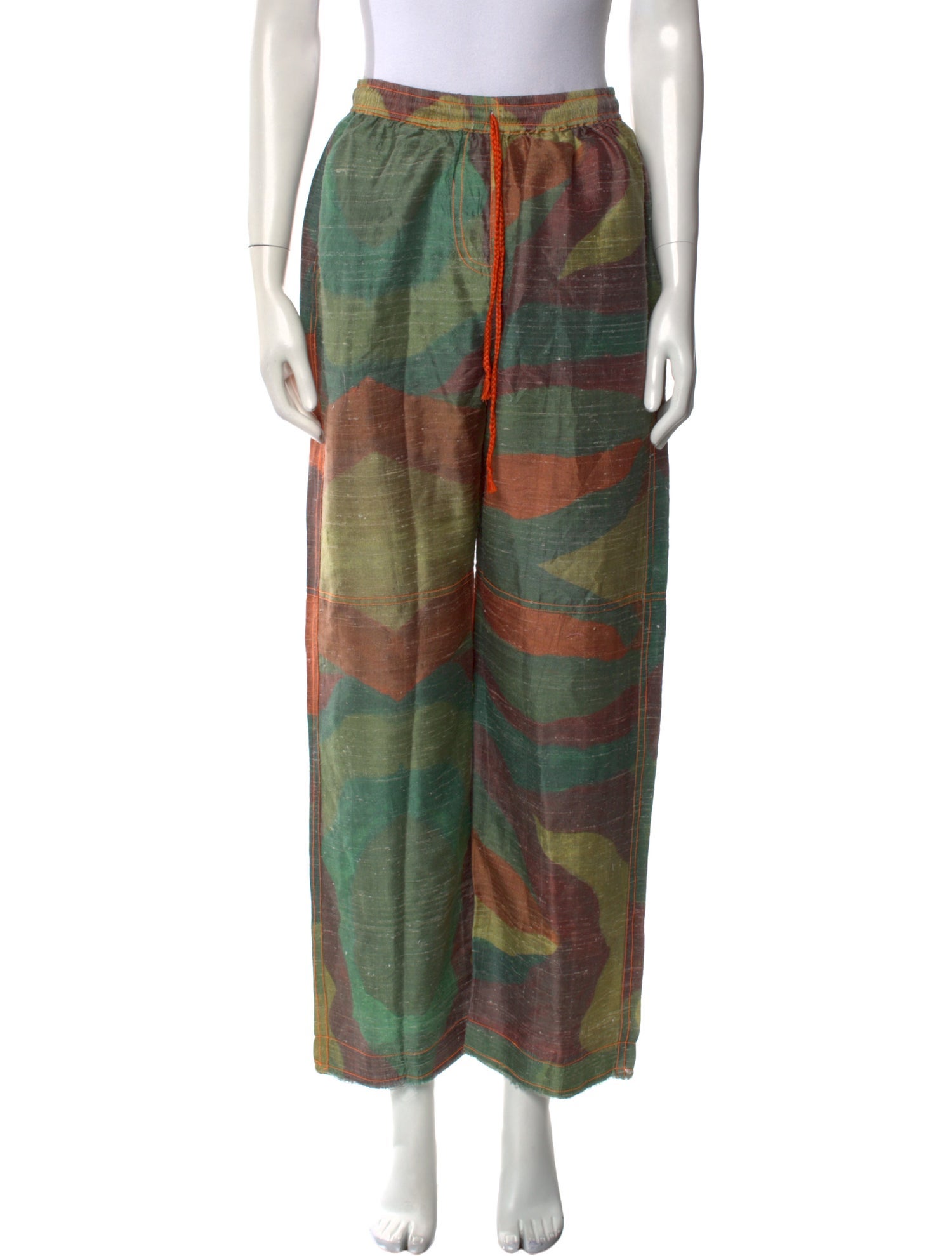 Tigra Tigra Silk Wide Leg Pants
