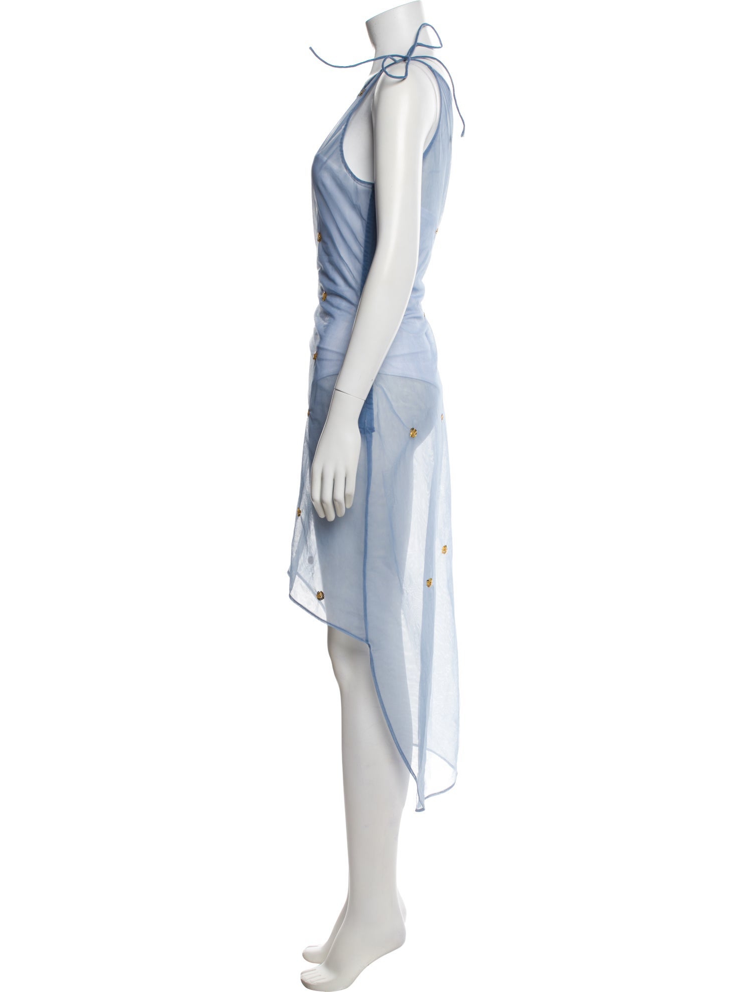 Tigra Tigra One-Shoulder Long Dress