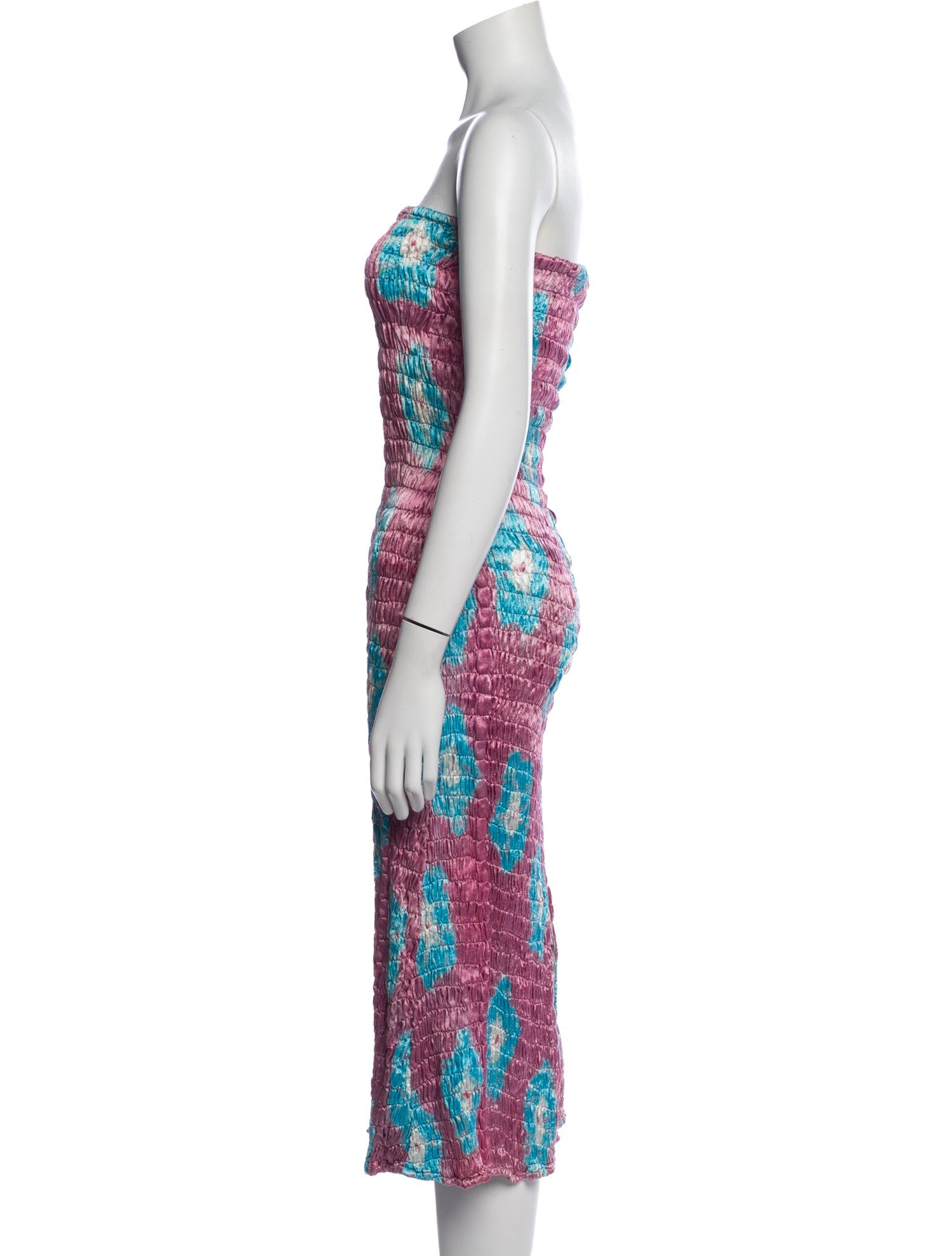 Tigra Tigra Silk Knee-Length Dress