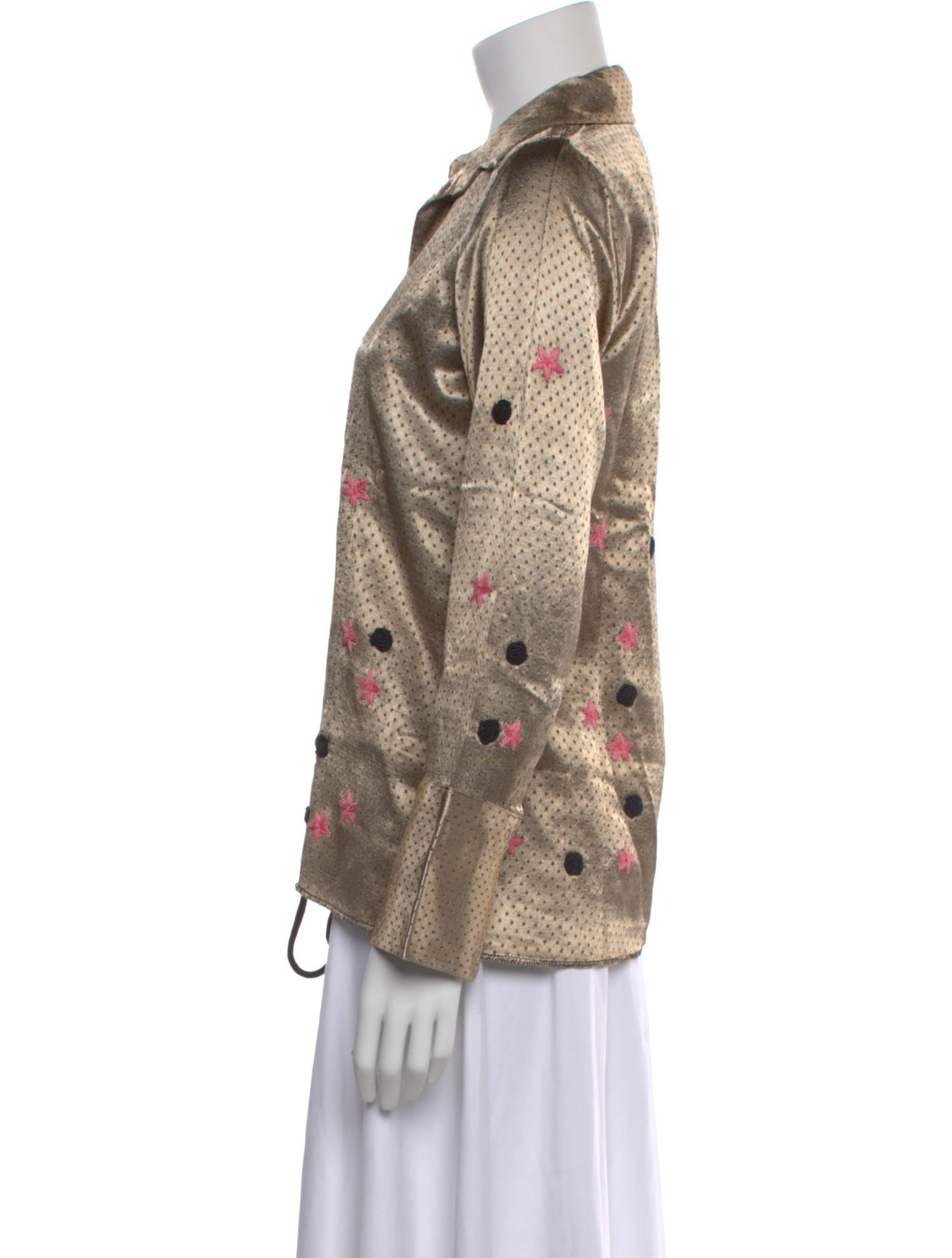 Tigra Tigra Silk Printed Blouse