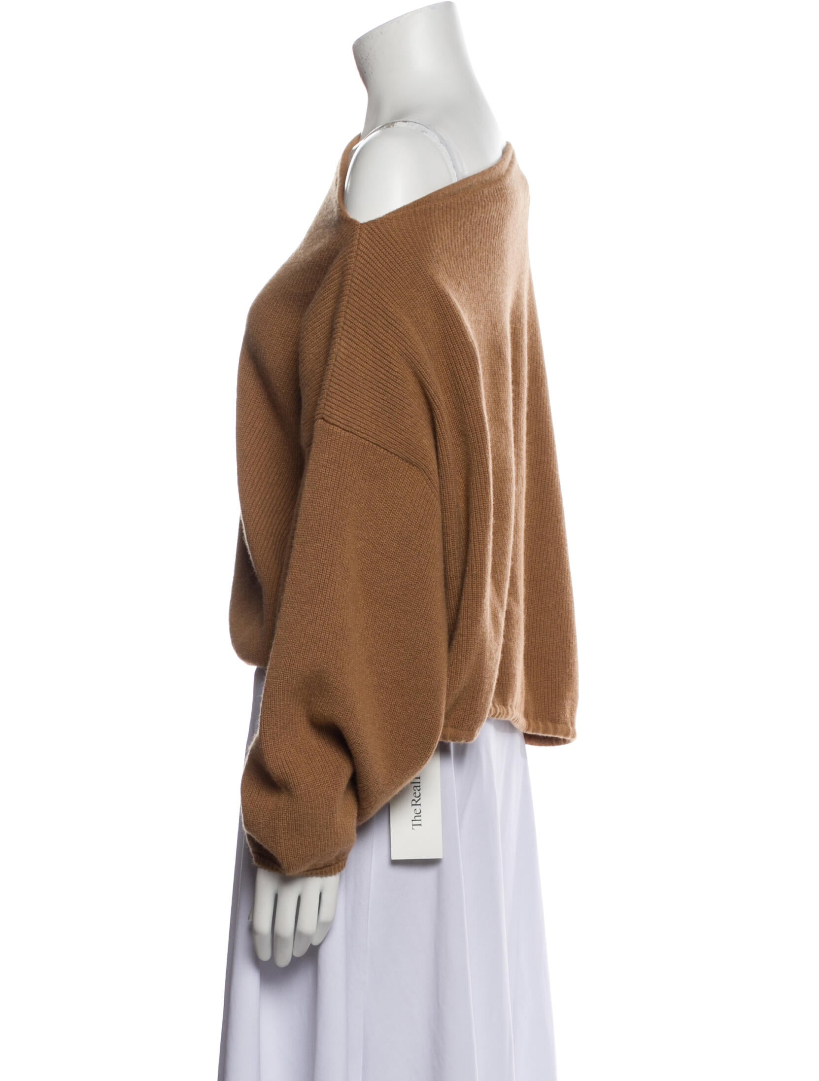 The Sei Merino Wool Off-The-Shoulder Sweater