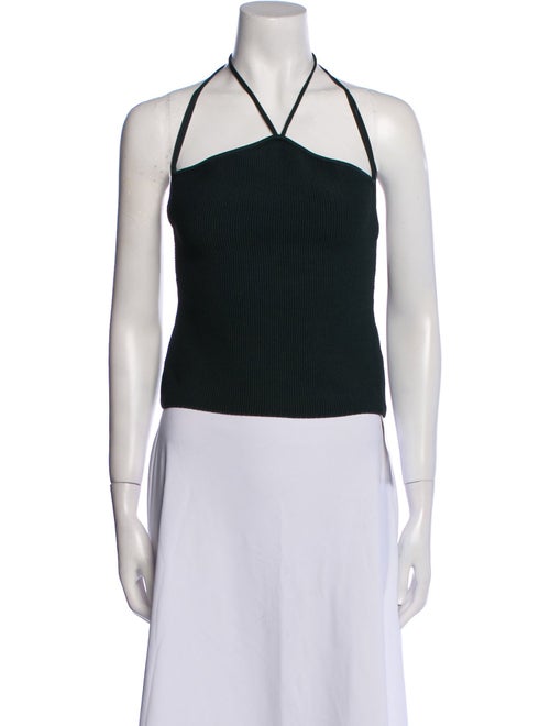 The Sei Halterneck Sleeveless Crop Top