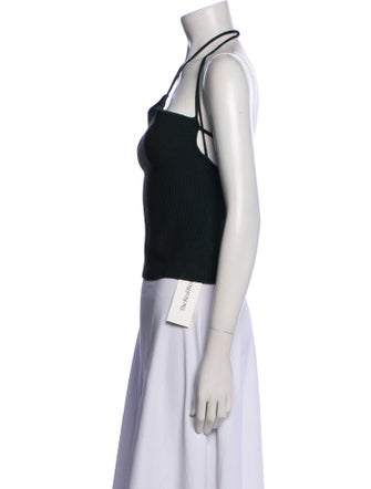 The Sei Halterneck Sleeveless Crop Top
