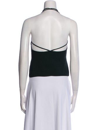 The Sei Halterneck Sleeveless Crop Top