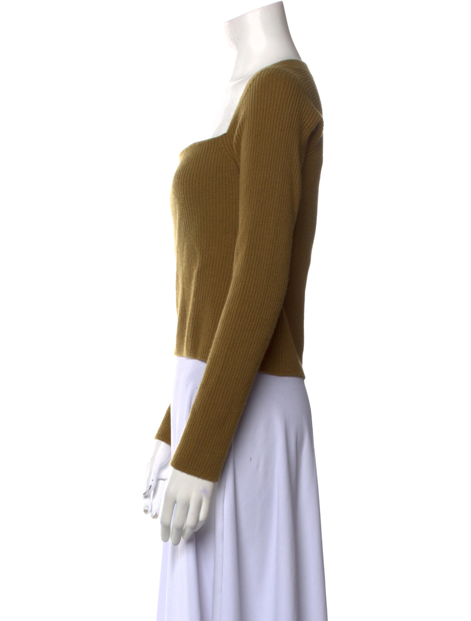 The Sei Merino Wool Square Neckline Sweater