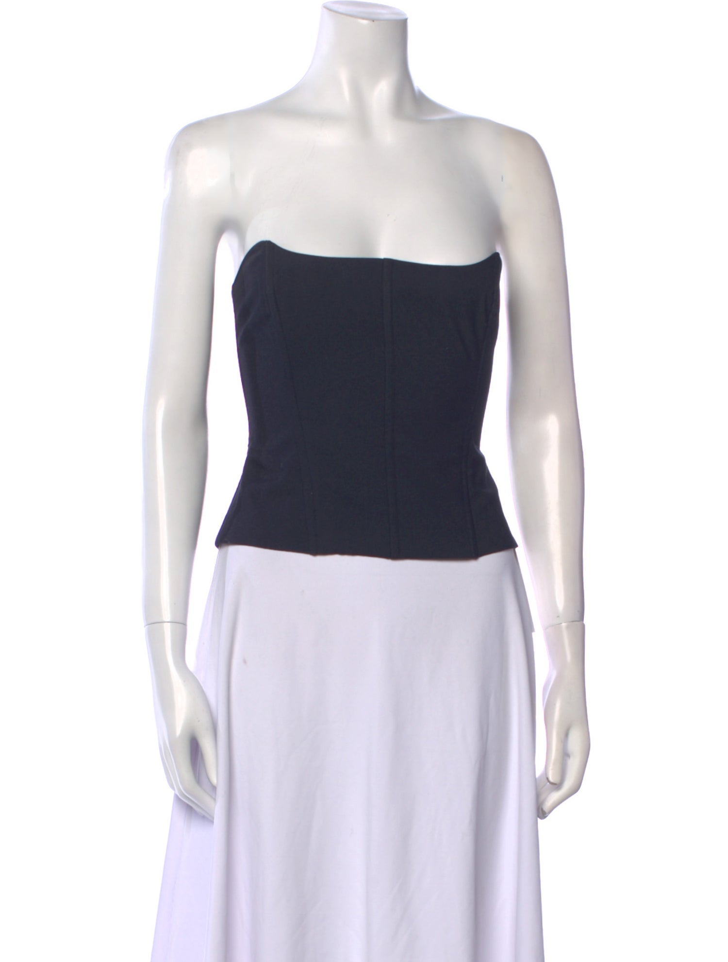 The Sei Strapless Crop Top