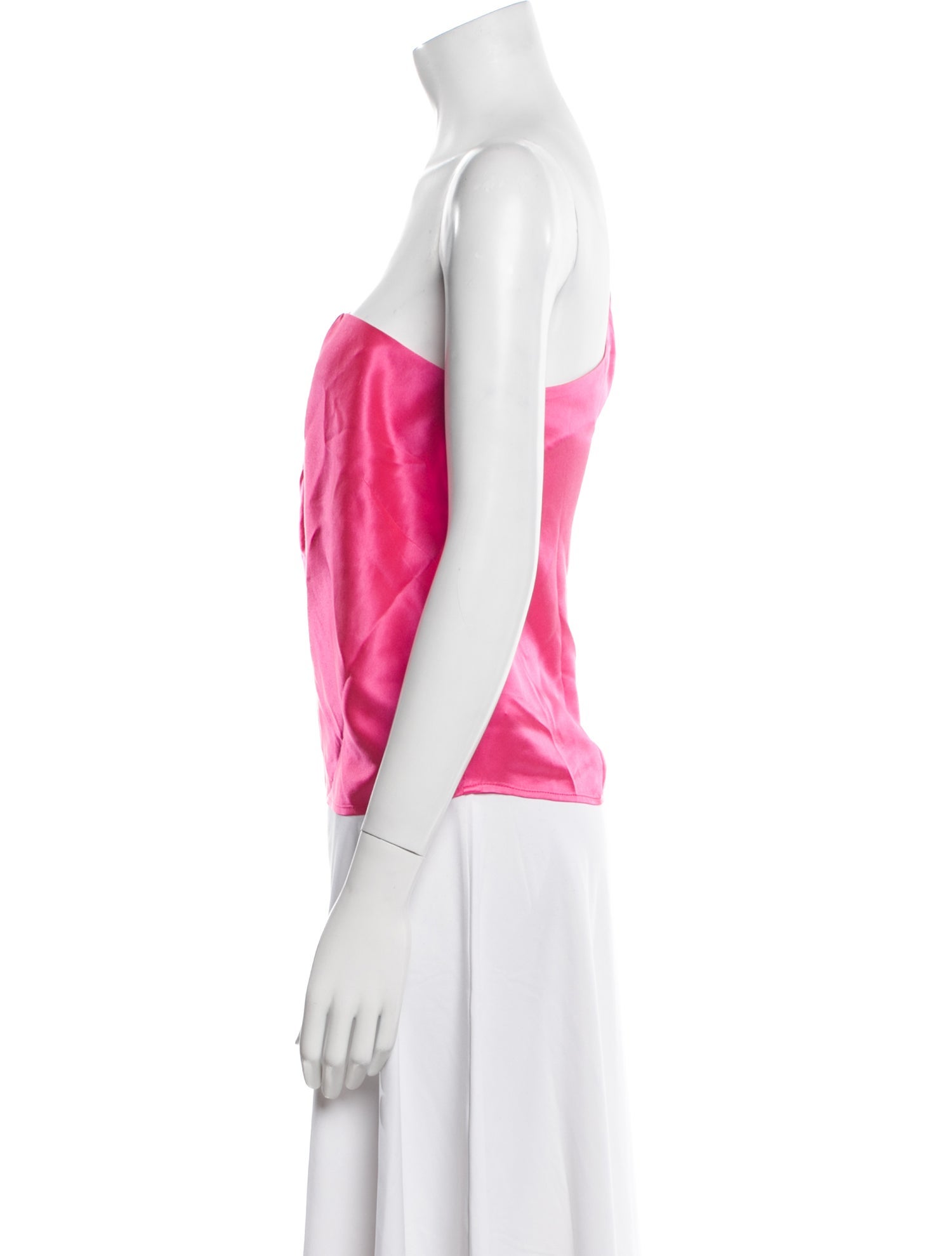 The Sei Silk One-Shoulder Top