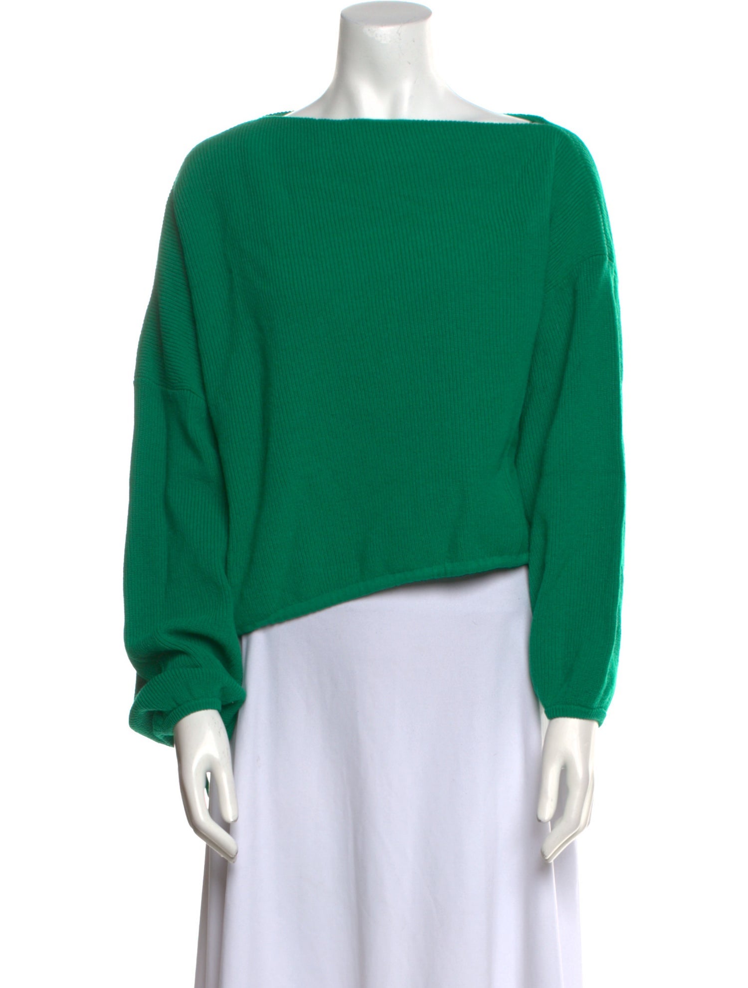 The Sei Merino Wool Bateau Neckline Sweater