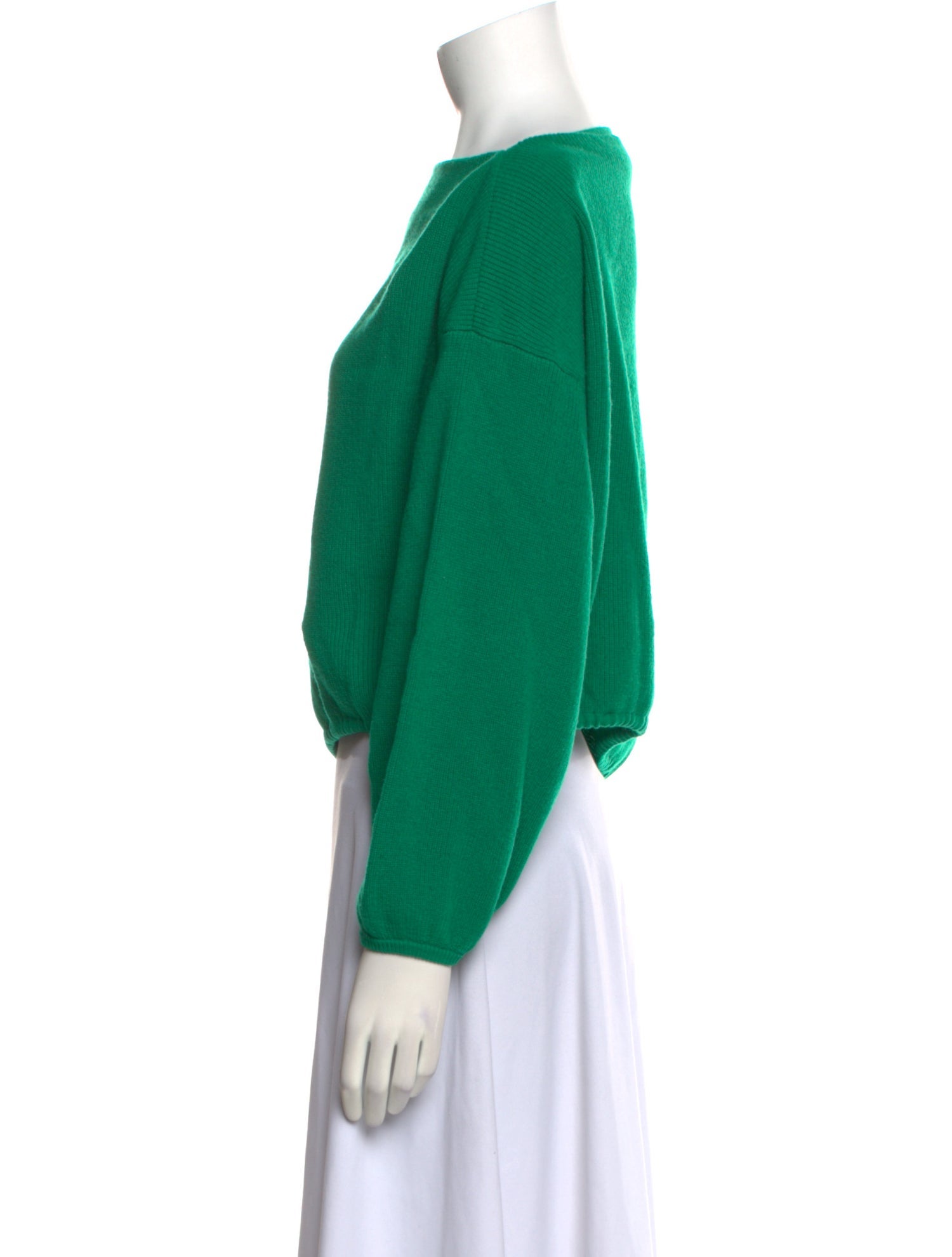 The Sei Merino Wool Bateau Neckline Sweater